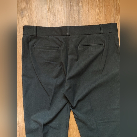 NEW Banana Republic Sloan black ankle pants 14 - Picture 9 of 13